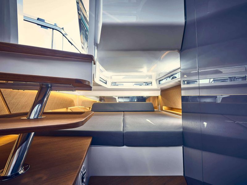 Liegefläche 2 unter Deck