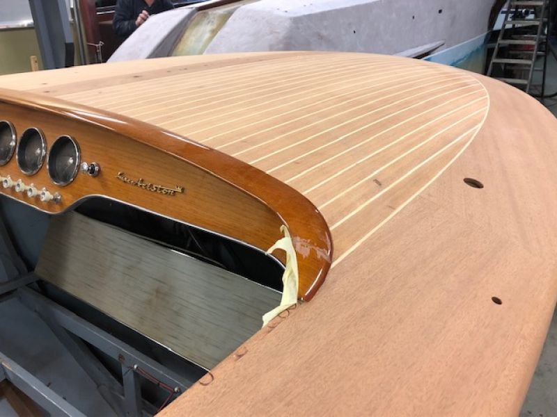 Riva Ariston 672 Bug angeschliffen 