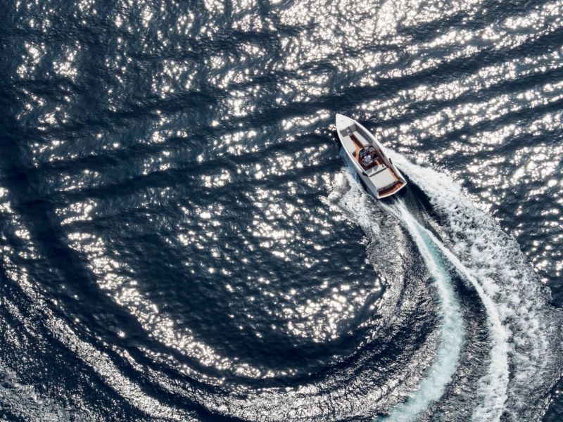  Frauscher 747 Mirage Air Kurvenfahrt