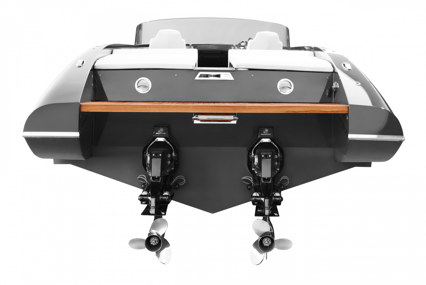 back view  Frauscher 1017 GT 